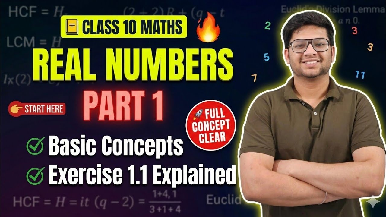 Class 10 maths real no. Part 1