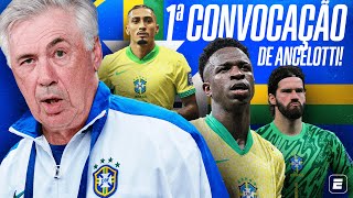 Thumbnail for 1ª CONVOCAÇÃO DE ANCELOTTI NA SELEÇÃO BRASILEIRA AO VIVO!