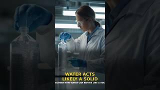 How Water Becomes a Non-Newtonian Fluid