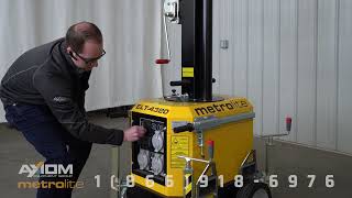 Metrolite ELT-4320 (Electric Light Tower) - Product Demo