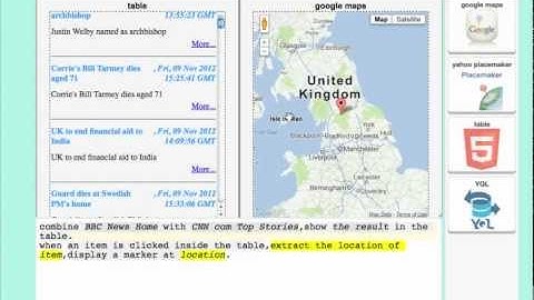 NaturalMash Mashup Tool Demo