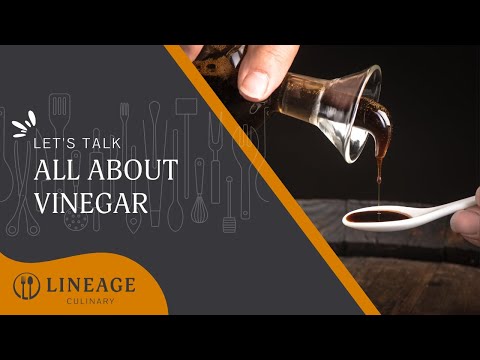 Let's Talk: All About Vinegar