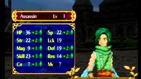 HQ Sothe becomes Assassin in Path of Radiance Clear Video