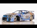 Restoration Abandoned Nissan Skyline R34 GT-R 1999 - Model Car