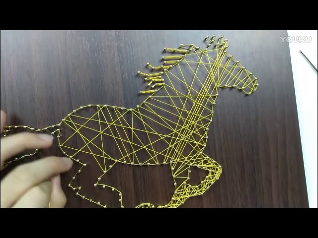 Installation tutorial For String Art Kit (Horse) - YouTube installation-tutorial-for-string-art-kit-horse-youtube