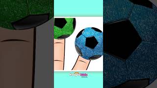 Crayon Soccerball Finger Family #shorts #kidssong #kidsvideo #hooplakidz