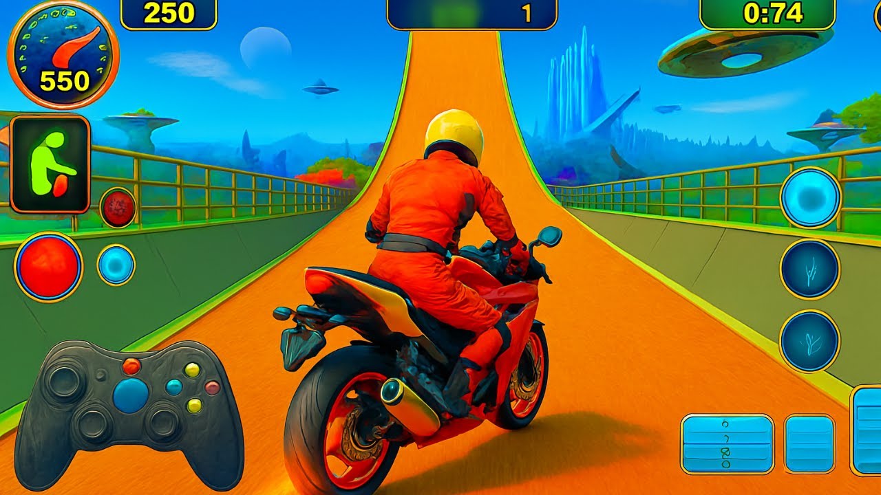 Ultimate Hardcore Bike Ramp Showdown – Extreme Stunt Racing on Impossible Tracks | Android Gameplay