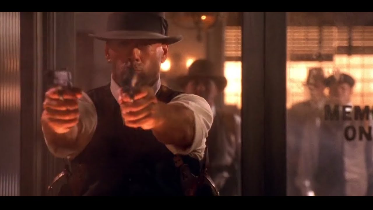 Last Man Standing 1996, first gunfight