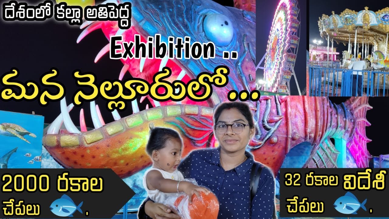 Nellore Exhibition 2023 Largest Water Tunnel Exhibition at Nellore