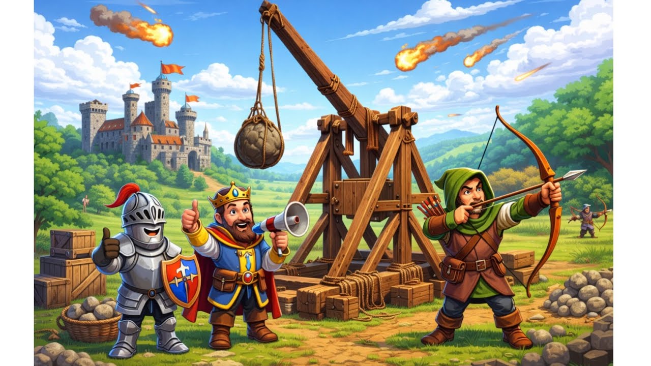 The catapult games .