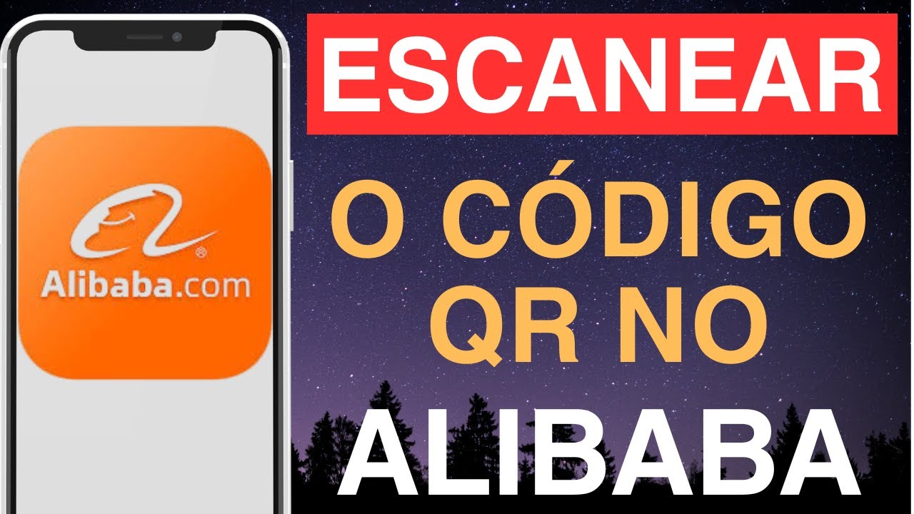 Como escanear o código QR no Alibaba - YouTube