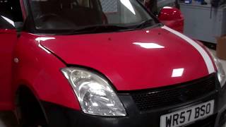 How to fix No Power to radio fuse problem on Suzuki Swift Mk2