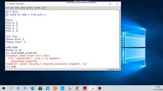CS50 AI Project 4b Nim