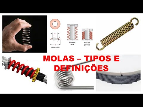 Vídeo: Qual é a diferença entre molas de extensão e molas de torção?