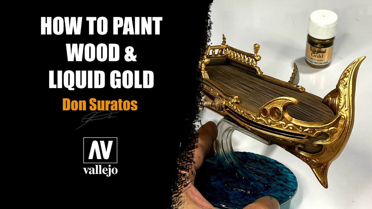 Need Gold Paint? This is the Best Liquid Gold Leaf Ever