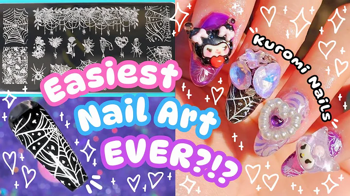 ˚₊‧꒰🌈 Trying NAIL STAMPS for the First Time!!! 🐈‍⬛ Maniology 😈꒱‧₊˚