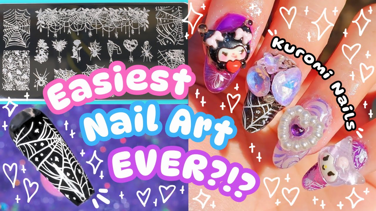 ˚₊‧꒰🌈 Trying NAIL STAMPS for the First Time!!! 🐈‍⬛ Maniology 😈꒱‧₊˚