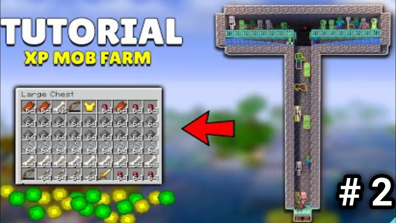 I Made UNLIMITED XP Farm In ONE BLOCK Minecraft - YouTube