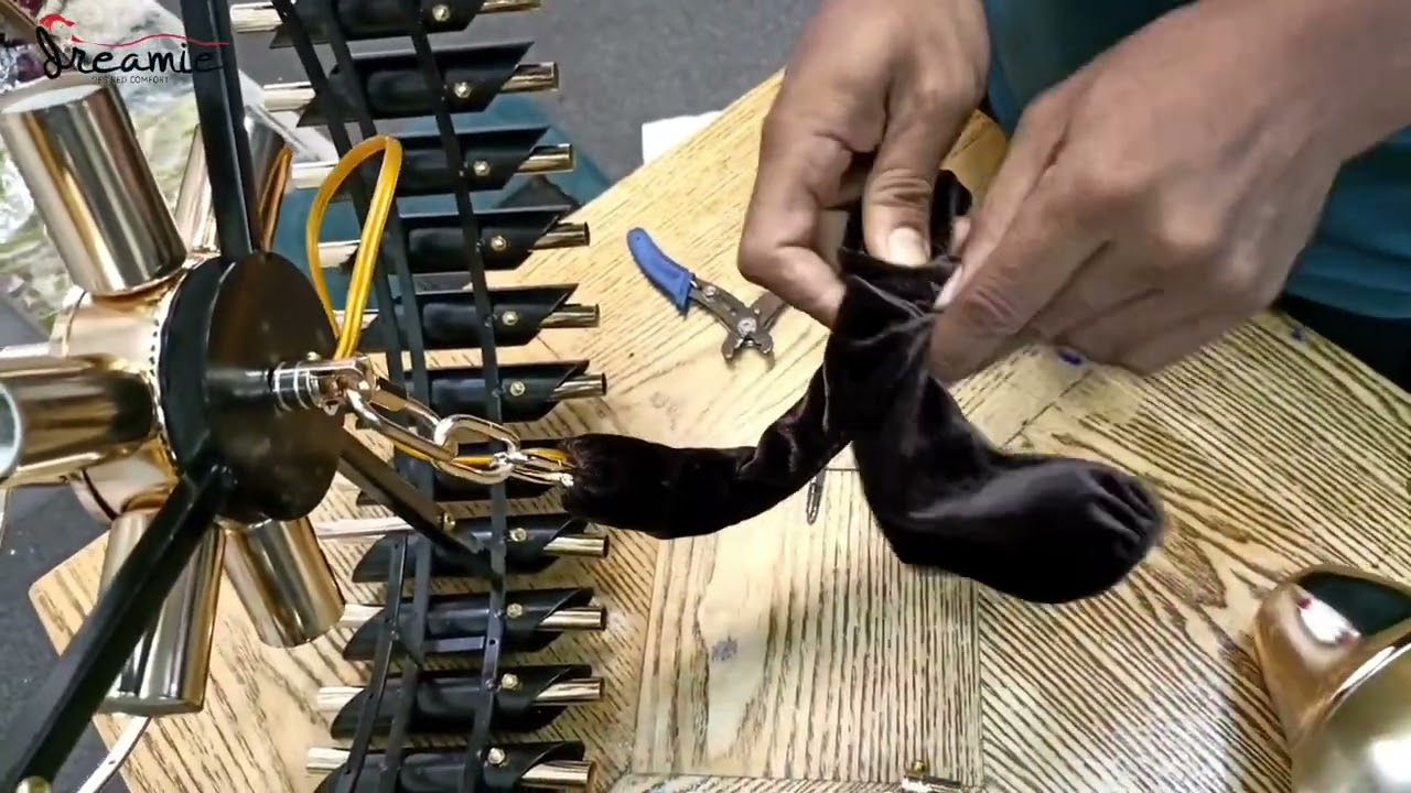 How To Install Crystal Pendant Light/Chandelier installation black mamba.