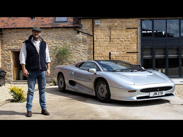 Jaguar's XJ220 is on the prowl, and this 16-mile example is going for the  kill - Hagerty Media