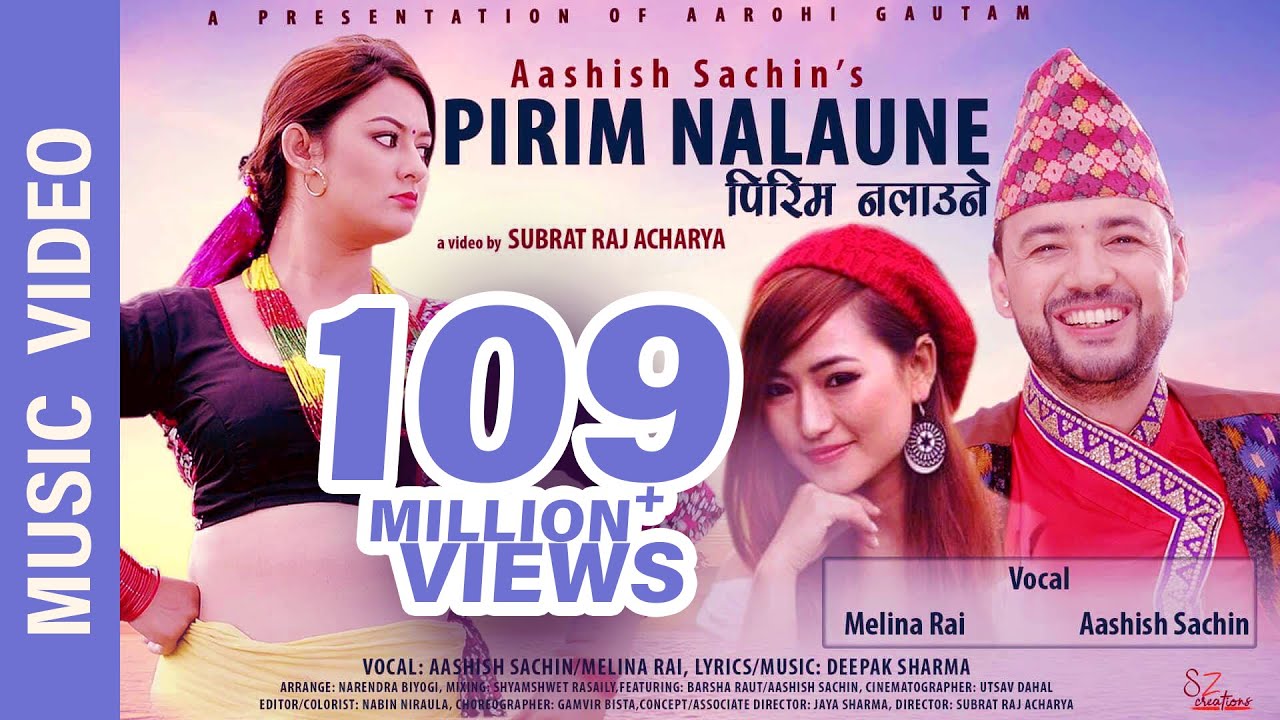 Pirim Nalaune  New Nepali Song  Aashish Sachin Melina Rai  Ft Barsha Raut Aashish Sachin