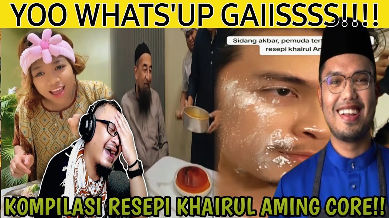 RESEPI KHAIRUL AMING CORE‼️ SATU MALAYSIA JADI “STUDENT” DAPUR😂YANG TAK JADI TU PEDIH😂| Wak Lonjong