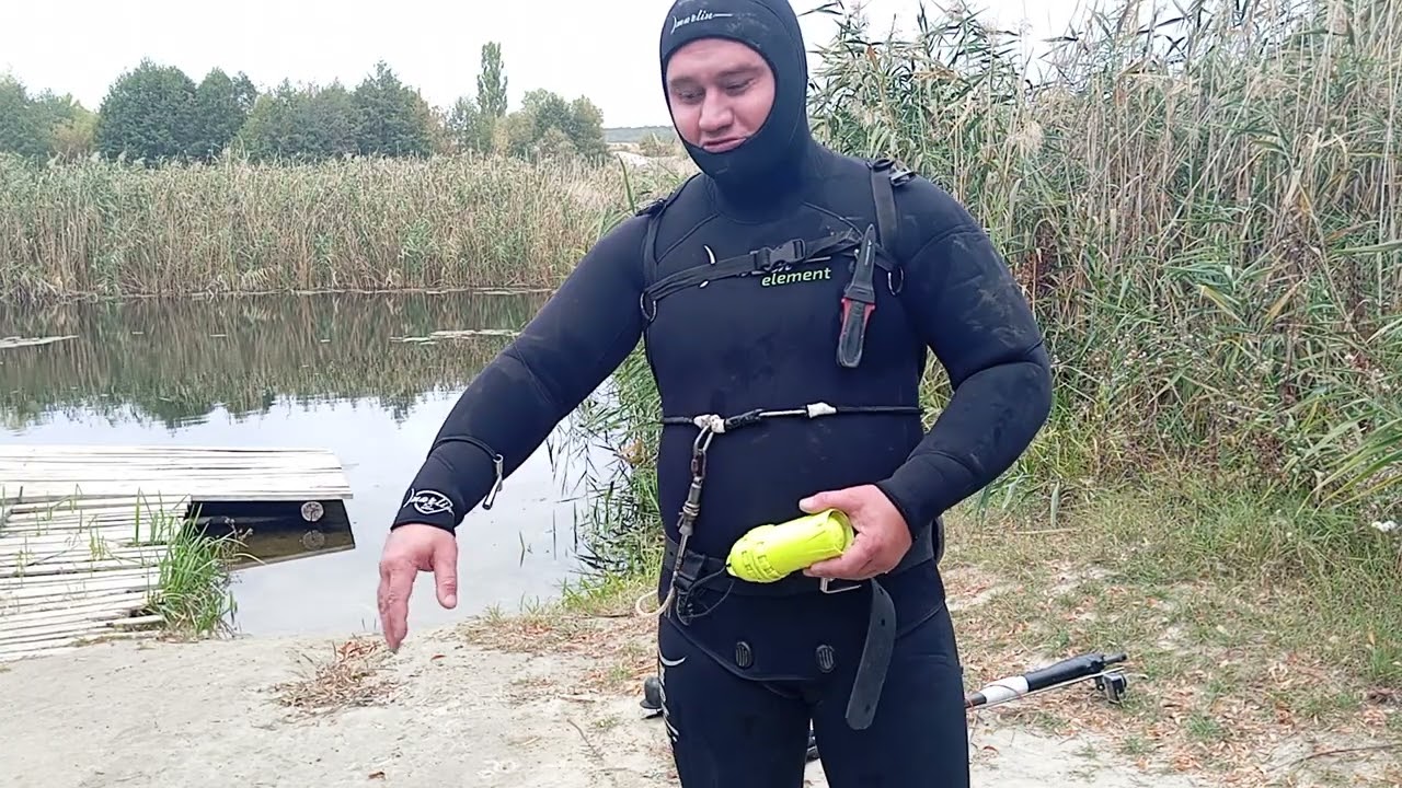 осенняя подводная охота