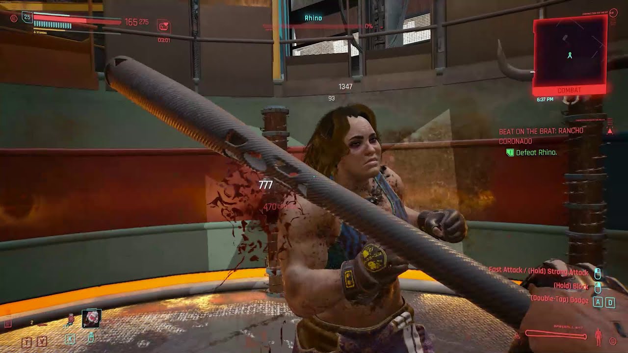 Cyberpunk 2077:  How to defeat Rhino easily