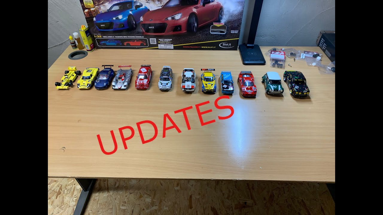 Leaderboard update after cleaning and tuning my slot cars.Also a recap