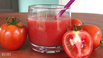 Uống nước ép cà chua có tác dụng gì