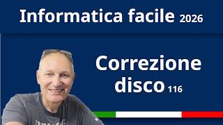 Manutenzione del PC: ricerca errori e deframmentazione disco| Informatica Facile Maggiolina | 116