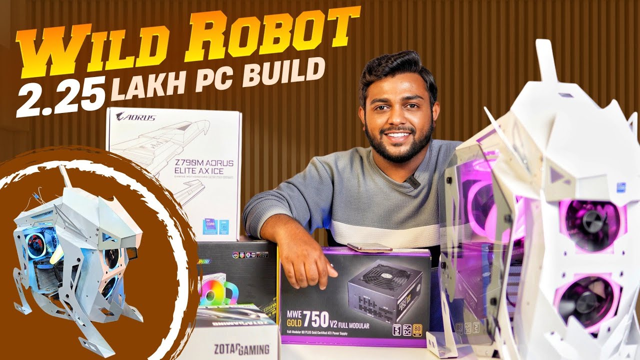 Wild Robot అంటార్ర బాబు🔥 | 2 Lakh PC Build తగ్గేదేలే🥵 | The Explore Guy