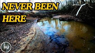 Creek Exploration | Old Finds, Changing Terrain &amp; Backwoods Wandering