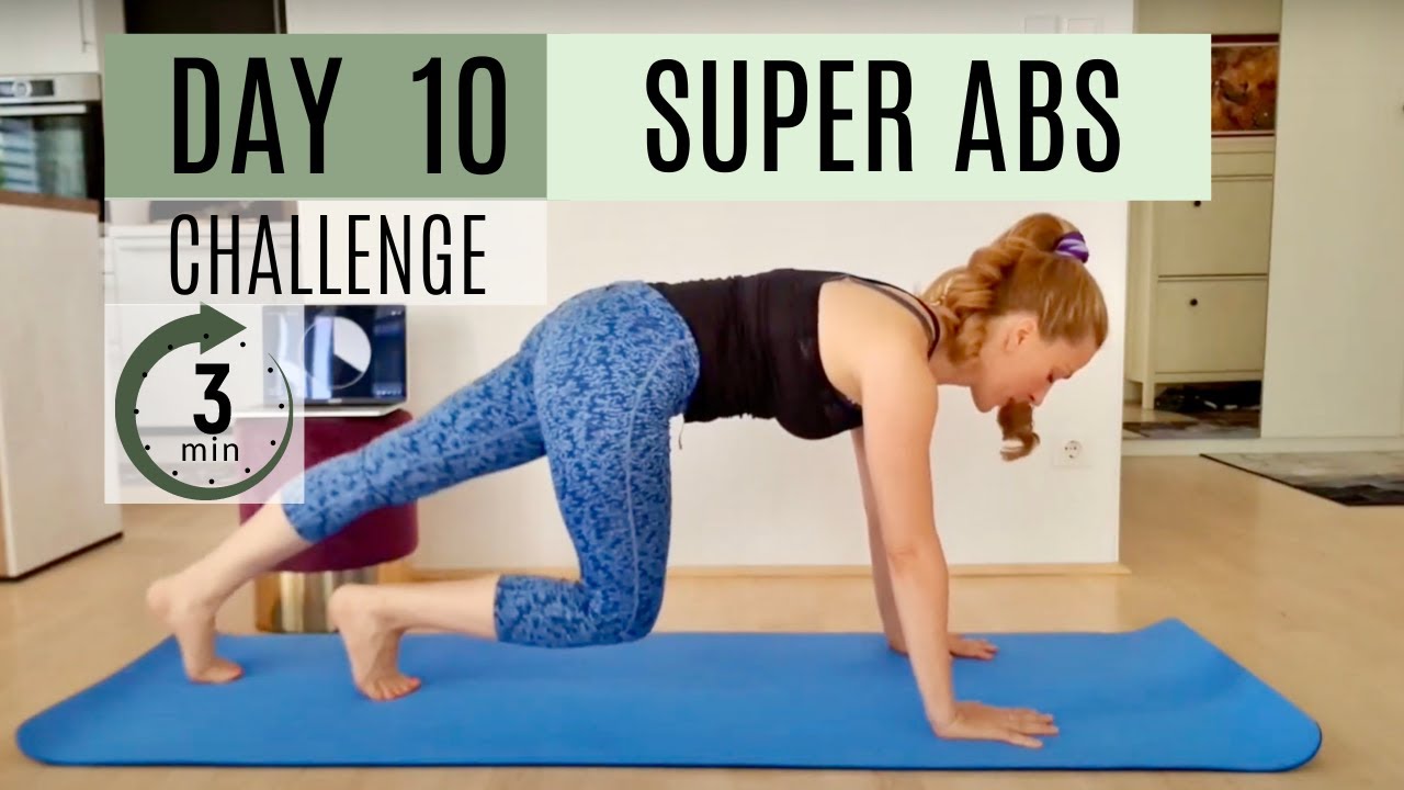 DAY 10 ABS Challenge l by Ivana De Jelaca