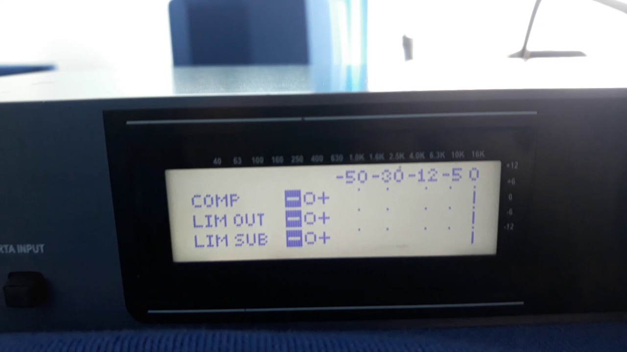 DBX PX Limiter Active