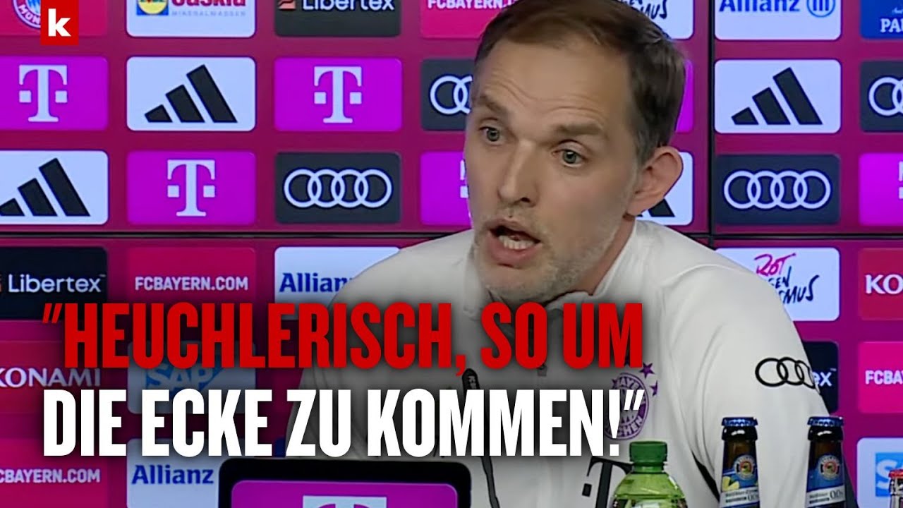 4.11.2023 BVB-Bayern Tuchel Interview nach Spiel, sauer auf Matthäus und Hamann #fußball #fussball