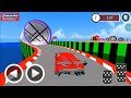 Ultimate racing derby fast red sports car stunts 3d game #5