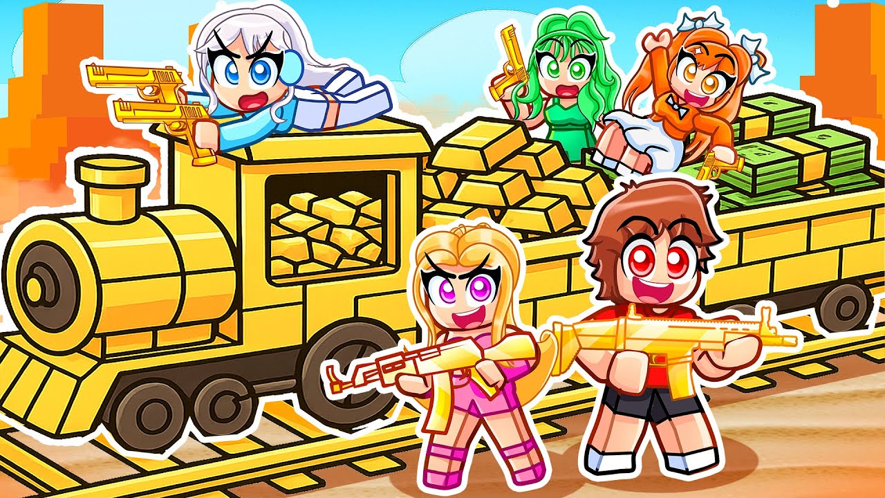 Making the Train into A BANK In Dead Rails With MY CRAZY FAN GIRLS...