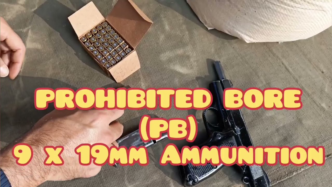 How to Get License for PROHIBITED BORE? PB Bore in India!!! 9mm Pistol Firing 