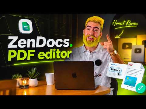 NEW DAY - NEW APP || Zendocs Review: Fast PDF Editing Without Installing Software