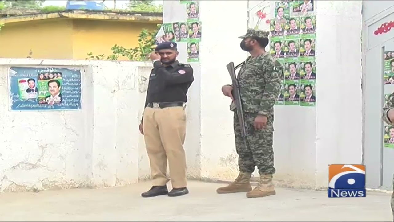 AJK Election 2021 ke liye Sukkur main Polling ka Amal jari