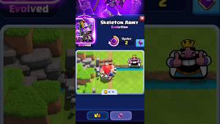Skeleton Army Evolution #clashroyale