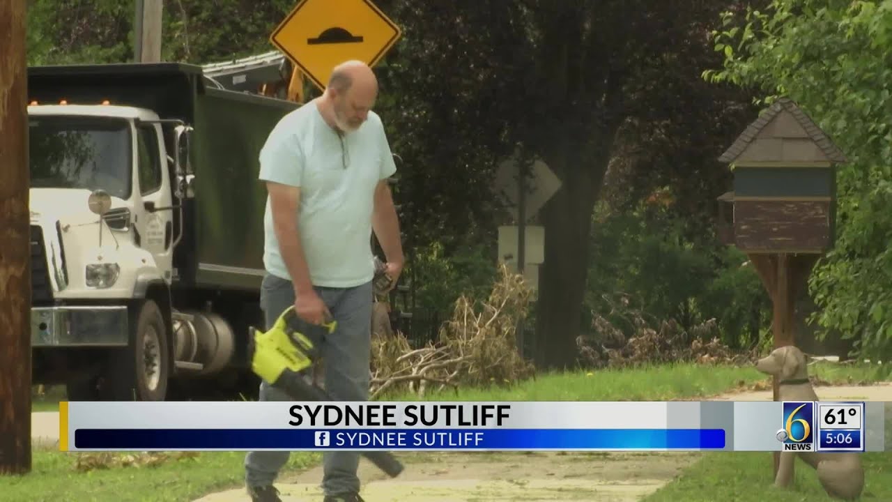 Community comes together after storms damage - YouTube