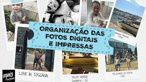 Como guardar fotos em caixas?