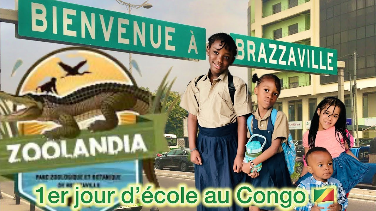 VLOG CONGO : Zoolandia : on s’attendait à mieux… + rentrée à l’école congolaise 🇨🇬