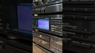 Sony v-810 dual cassette cd player 90s audio system