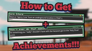 How to Get "Core Store" & ""Don't ever do that again."" Achievements!!! | TPRR | Roblox