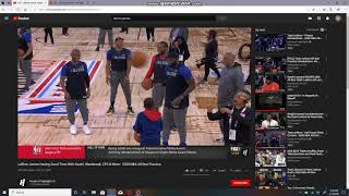 LeBron James Having Good Time With Kawhi, Westbrook, CP3 \& More - 2020 NBA All-Star Practice