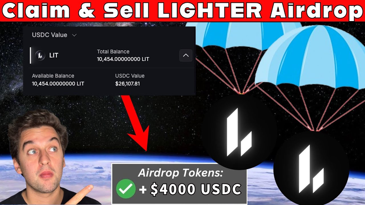 Claim LIGHTER Airdrop - HOW To SELL The Token