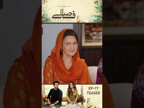 Faaslay Episode 17 Teaser Shorts Reels Faaslay Aliansari Sabooraly Pakistanidrama Greentv 